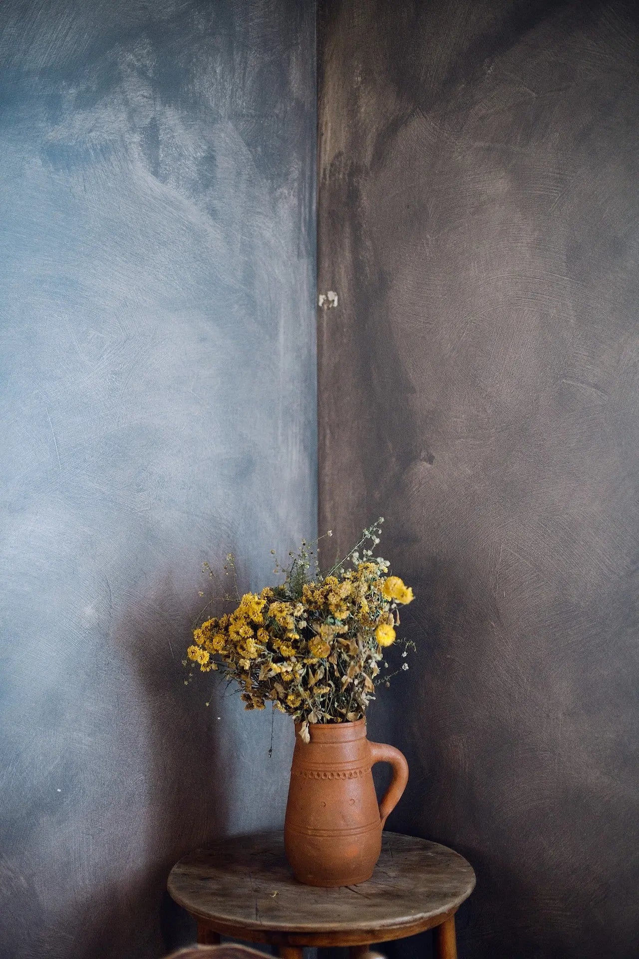 Cache-pot Céramique Terre Cuite Artisanal Andorre Vintage Années 60 Vert